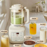 JOYOUNG Wandbrechender Mixer und Sojamilchbereiter - 1,2 l, automatische Warmhaltefunktion